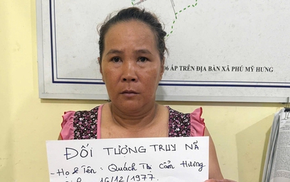 Khống chế, bắt giữ Quách Thị Cẩm Hương SN 1977