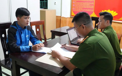 Công an làm việc với shipper Nguyễn Đình Hảo về số tiền 7,5 triệu đồng