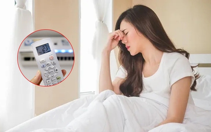 Lý do gây đau đầu, chóng mặt khi ngủ điều hòa