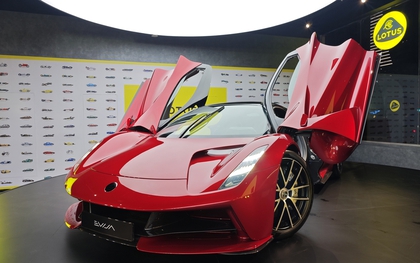 Cận cảnh siêu xe điện Lotus Evija giá hơn 100 tỷ đồng tại Việt Nam