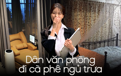 Nở rộ mô hình quán cà phê ngủ, dịch vụ “gãi đúng chỗ ngứa” của dân công sở: Nằm duỗi ra ngủ trưa