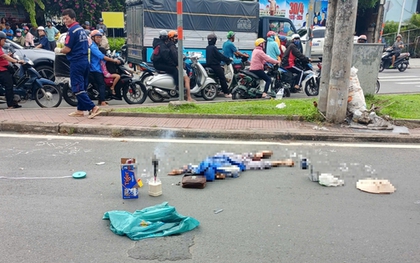Người phụ nữ bán vé số gặp tai nạn tử vong ở TPHCM