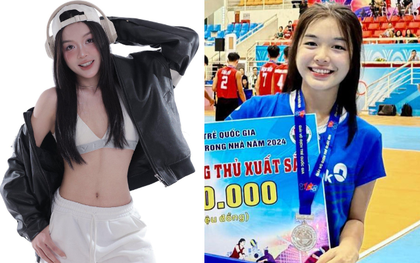Ngắm nữ thần bóng chuyền Việt đang gây sốt MXH: Mặt xinh như mộng, nụ cười ngọt ngào gây thương nhớ