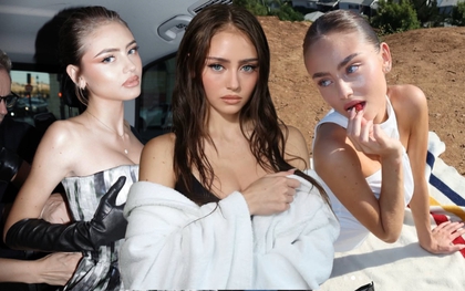 Ái nữ của cựu thiên thần Victoria's Secret: Bị cha ruột tỷ phú xa cách, đi catwalk từ khi còn trong bụng mẹ