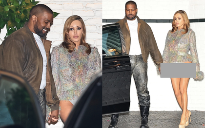 Tình hình hiện tại của vợ Kanye West: Mặt xinh như búp bê còn quần thì bỏ quên ở nhà