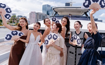 Maje cùng dàn IT girl đón Xuân - Hè 2026 trên du thuyền