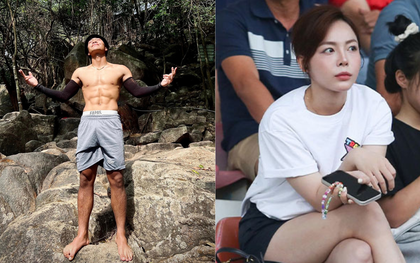 Tóm dính hotgirl bắn súng Phí Thanh Thảo đi cổ vũ Lý Đức, mối tình SEA Games vẫn mặn nồng cỡ này