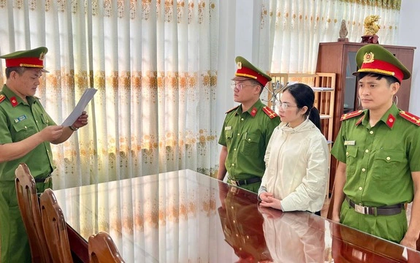 Thi hành lệnh bắt tạm giam kế toán mầm non Nguyễn Thị Thu Hà SN 1987
