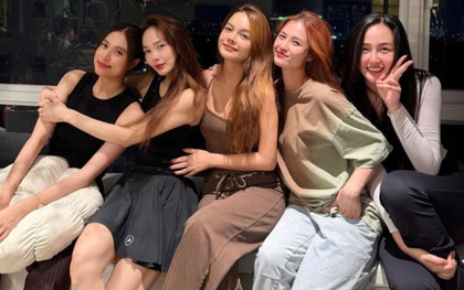 Hội bạn "đắt giá" nhất Vbiz tụ họp, nhìn mặt mộc quá đỉnh đố ai biết tuổi thật