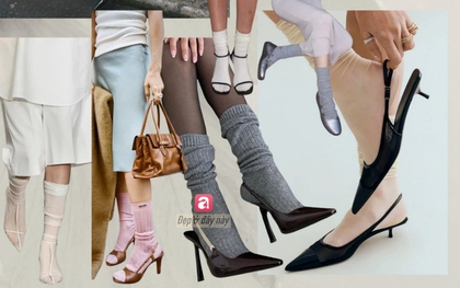 Tất đi cùng sandal: Từ "thảm họa thời trang" đến công thức mặc đẹp của hội sành điệu