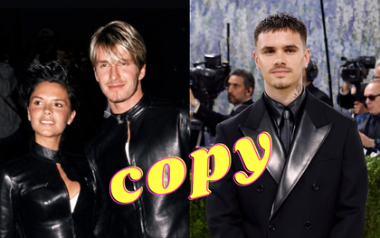 David Beckham công khai “tố” con trai sao chép phong cách của mình ngay lần đầu dự Met Gala 2026