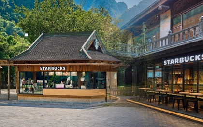 Lượng khách quá đông, Starbucks vội vã tung cơ sở thứ hai to gấp bội ngay Tràng An, Ninh Bình