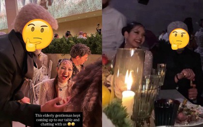 1 ông già liên tục tiếp cận Lisa (BLACKPINK) ở bàn tiệc Met Gala, lai lịch thế nào mà được kéo ghế ngồi chung mâm