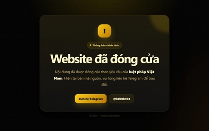 Nhiều website phim lậu đóng cửa, ngừng hoạt động