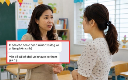 Nhắn tin cho 1 phụ huynh, bà mẹ Hà Nội nhận phản hồi sốc: Chị nên cho con học trường riêng cho khỏi bị ai làm phiền!