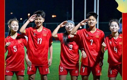 U17 nữ Việt Nam lần đầu vào tứ kết giải châu Á, VFF thưởng nóng nửa tỷ đồng