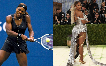 Serena Williams bị chê mặc xấu ở Met Gala có profile cực khủng: Huyền thoại tennis với 4 HCV Olympic, 23 danh hiệu Grand Slam