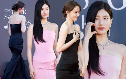 Cú va chạm khó ngờ của Suzy và Yoona tại thảm đỏ lớn nhất Hàn Quốc