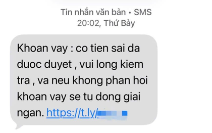 Công an cảnh báo tài khoản ngân hàng nhận được các khoản tiền kèm nội dung sau