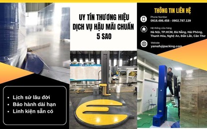 Máy quấn màng Yamafuji - Lựa chọn hàng đầu cho doanh nghiệp