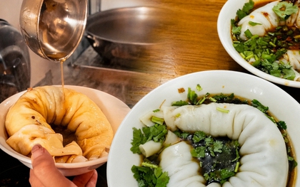 Một món ăn sáng "lạ tai" ở Trung Quốc khiến dân du lịch mê mẩn: Giống bánh cuốn Quảng Đông nhưng có một thứ làm nên khác biệt cả vùng