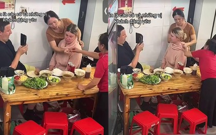 Khách Tây bất ngờ bị trúng gió giữa quán ăn, ấm lòng  khi được người Việt sơ cứu ngay tại chỗ