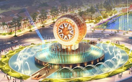 Việt Nam có "trống đồng khổng lồ" cao bằng tòa nhà 10 tầng nằm giữa sân khấu nhạc nước dài 1.6km: Thi công thần tốc trong 6 tháng, hàng chục nghìn người đổ về xem
