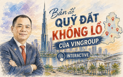 Bản đồ 38.000 ha đất trong tay Vingroup: Lớn hơn cả 1 quốc đảo, bằng 190 lần diện tích 1 đất nước ở Tây Âu