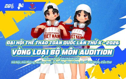 Audition lần đầu tiên ghi danh tại Đại hội Thể thao Toàn quốc lần thứ X