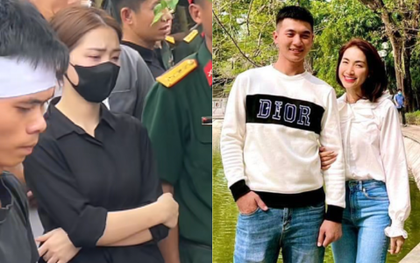 Tâm thư của Hoà Minzy sau tang lễ Thượng uý Lê Văn Thắng: "Chị sẽ gọi điện hỏi thăm, mua thuốc bổ cho bố mẹ thay em"