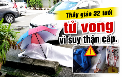 Thầy giáo 32 tuổi tử vong ở bãi đậu xe bệnh viện, nguyên nhân cuối cùng được bác sĩ vạch trần: Suy thận cấp!