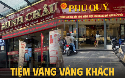Cảnh tượng lạ trên phố Cầu Giấy ngày giá vàng 15,75 triệu/chỉ