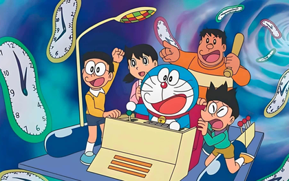 Lý do nhóm Doraemon thường xuyên dùng cỗ máy thời gian nhưng không bị xử lý
