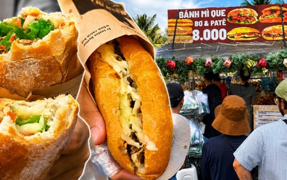 Món bánh mì nướng khiến khách nước ngoài mê mệt: Giá chỉ hơn 40k, xếp hàng tới số 60 vẫn kiên nhẫn chờ