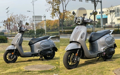 Áp đảo Honda SH, mẫu xe tay ga Dayang VRF150 2026 có giá rẻ không tưởng