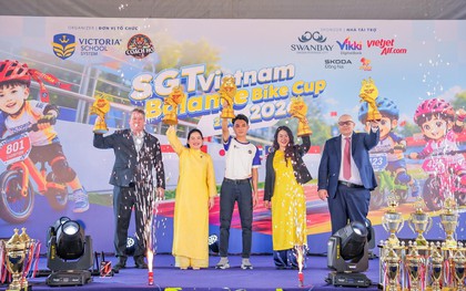 Victoria School tổ chức giải đua xe thăng bằng cho trẻ: Sân chơi rèn bản lĩnh và kết nối gia đình