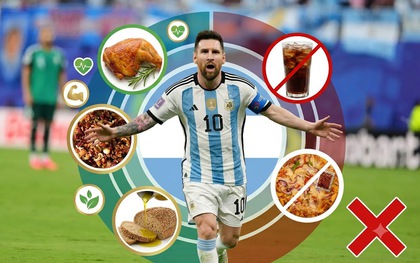 Huyền thoại Messi 38 tuổi tiết lộ 5 nguyên tắc ăn uống lạ: Từ bỏ 1 món 12 năm và dùng 1 thứ để "lọc dầu" trong máu