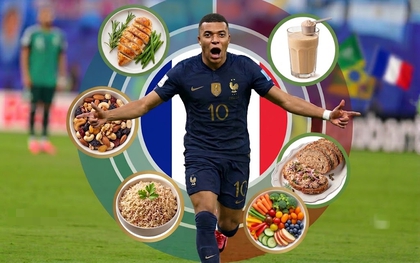 "Siêu sao tiền đạo" Mbappé gây sốc khi tiết lộ ăn 6 bữa một ngày, trưa nào cũng phải ăn 1 món