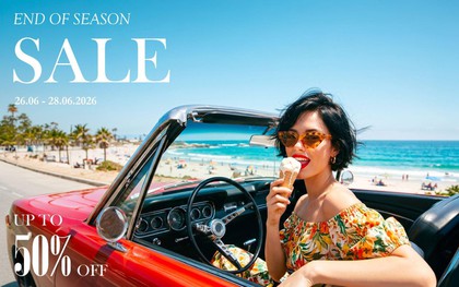 Tận hưởng End of Season Sale tại Crescent Mall: 3 ngày vàng cho hội xê dịch, lên đời vali du lịch với giá trong mơ!