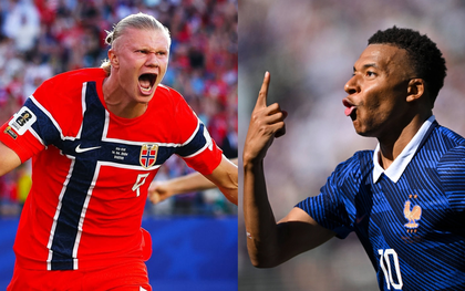 Diễn biến 2h00 ngày 27/6, Na Uy đối đầu Pháp: Mbappe đá chính, Haaland dự bị