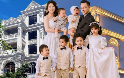 10 năm sinh 6 đứa con, nhà thuê 5 người giúp việc: Nhan sắc và cách người mẹ kiếm tiền gây chú ý