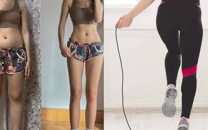 Giảm ngay 6kg sau một tháng: Trào lưu "nhảy dây kết hợp jumping jack" gây bão mạng, đánh bay mỡ bụng cực nhanh