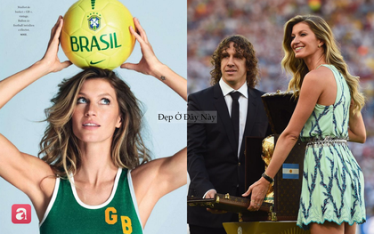 Nàng siêu mẫu từng biến thảm cỏ World Cup thành sàn diễn thời trang