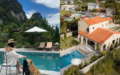 Bên trong "second home" phủ kín cây ăn trái, nằm giữa thung lũng cách Hà Nội 40km của cô chủ tiệm hoa