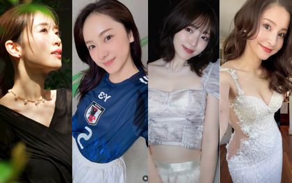 Lộ diện dàn WAGs xinh đẹp và kín tiếng của ĐT Nhật Bản: Visual đỉnh chóp, toàn làm ca sĩ, diễn viên