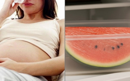 Chỉ vì một miếng dưa hấu để qua đêm, mẹ bầu suýt mất con
