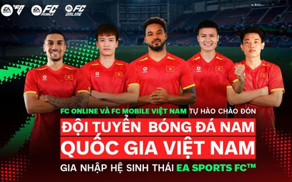 VFF hợp tác với EA Sports: Game thủ FC Online được nhận miễn phí áo đấu đội tuyển VN sau nhiều năm chờ đợi