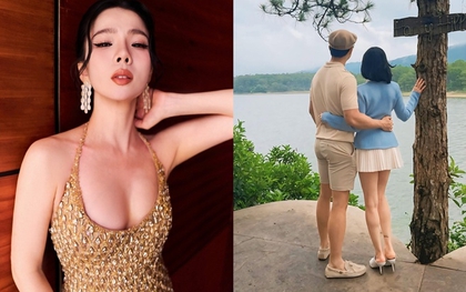 Phản ứng của Lệ Quyên khi bị nói đứng bên bạn trai như cô cháu