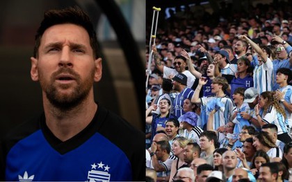 Hiệu ứng Messi quá khủng khiếp: 91.000 người đến xem Argentina giao hữu, đông hơn chung kết World Cup, la ó “chúng tôi muốn Messi”