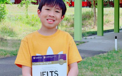 Cậu bé lớp 4 đạt IELTS 8.0 ngay lần đầu, sử dụng tốt 3 ngôn ngữ